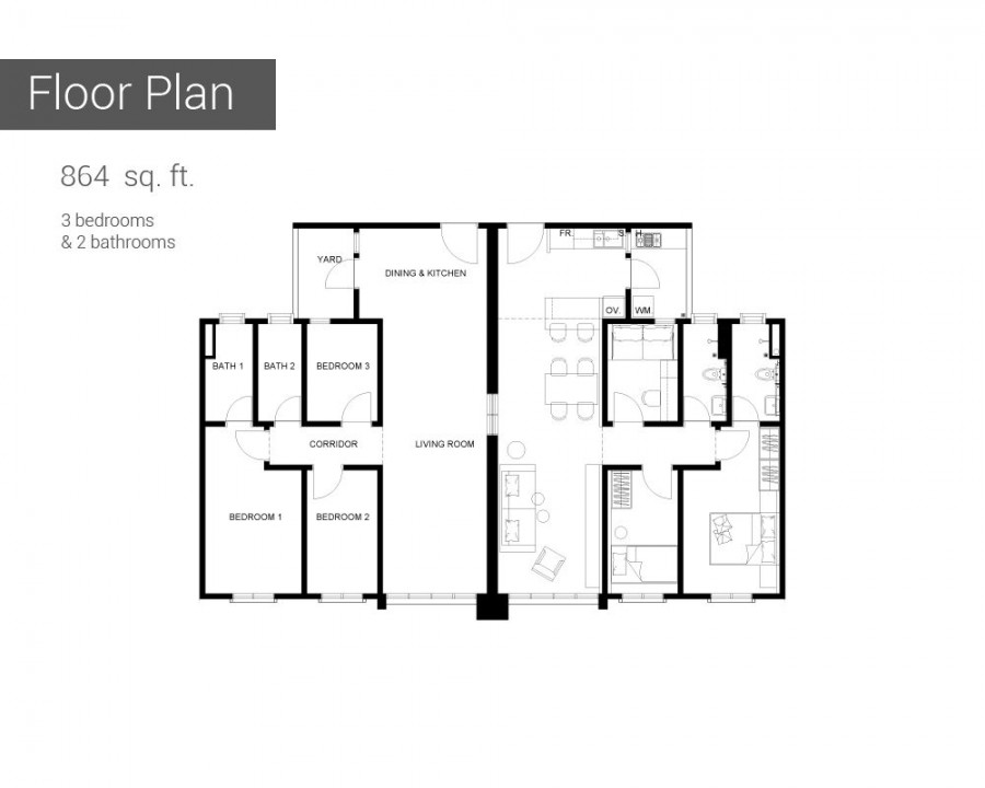 granito-floorplan | Penang Property Talk